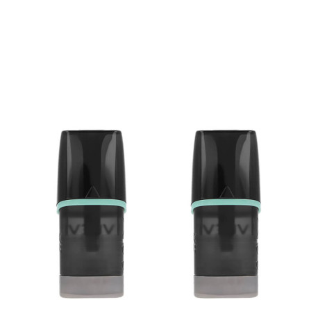 The two VEEV's VEEV One Blue Mint cartridges