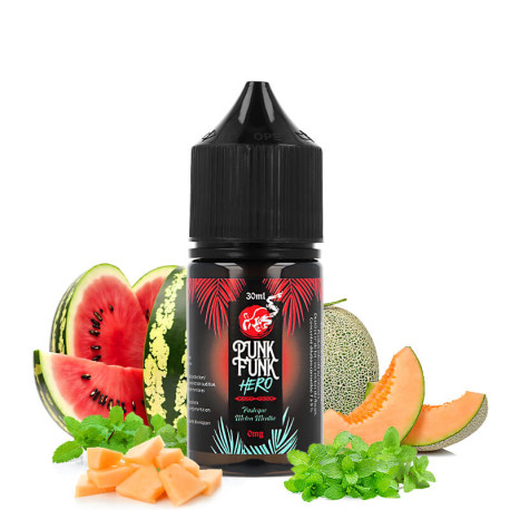 Punk Funk Hero's Pastèque Melon Menthe concentrate in 30ml
