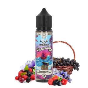 Secret's Lab's L'île Au Trésor Berry Breeze eliquid in 50ml