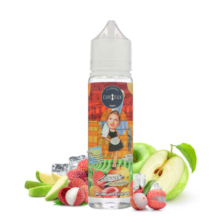 Curieux's Rennes des Reinettes eliquid in 50ml