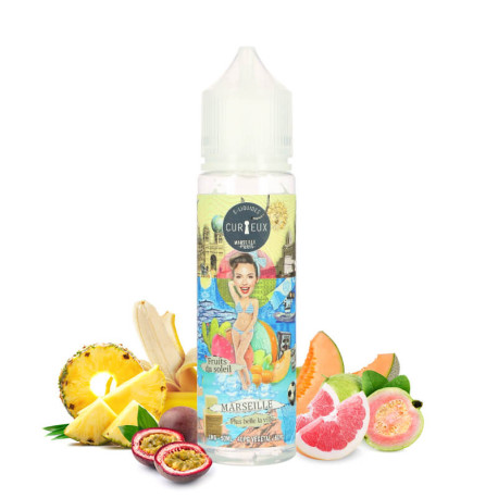 Curieux's Marseille Plus Belle La Ville eliquid in 50ml
