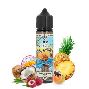 Secret's Lab's L'île Au Trésor Tropical Breeze 50ml e-liquid