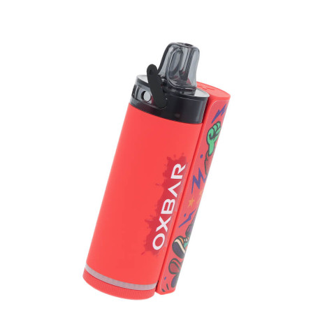 Box contents of OXVA's OXBAR Pastèque Cerise OX35K puff