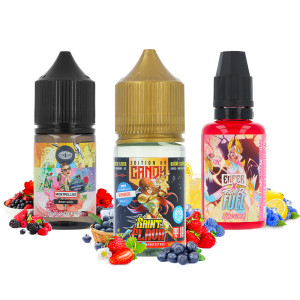 The three concentrates of DIY pack of the month - April 2026