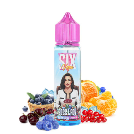 Levest's SIX Vape Boss Lady eliquid in 50ml
