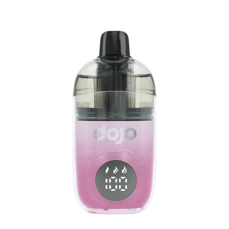 The screen of Vaporesso's Pêche Glacée Dojo Blast 40K puff