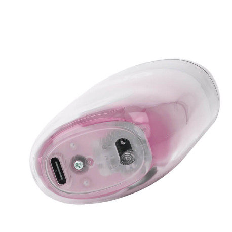 The USB-C port of Vaporesso's Pêche Glacée Dojo Blast 40K puff