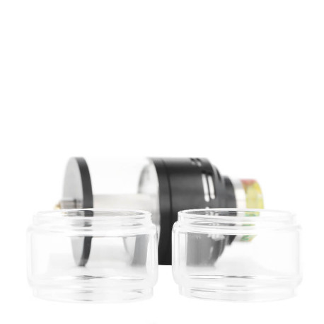 The two Steam Crave's Plus V4 RDTA Aromamizer 13ml Pyrex