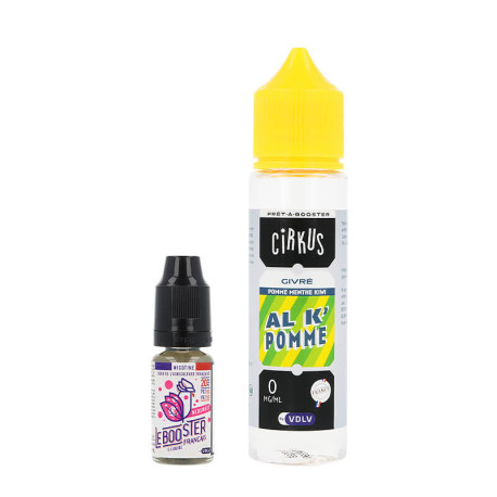 VDLV's Cirkus Neosweet AL K'Pomme 60ml e-liquid