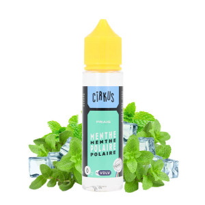 VDLV's Cirkus Menthe Polaire 50ml e-liquid