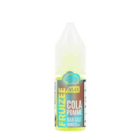 Eliquid France's Fruizee Max Cola Pomme Bar Salt e-liquid with 10 or 20mg/ml of nicotine