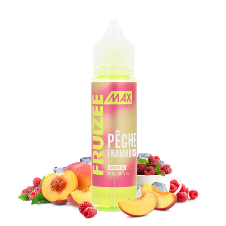 Eliquid France's Fruizee Max Pêche Framboise 50ml e-liquid