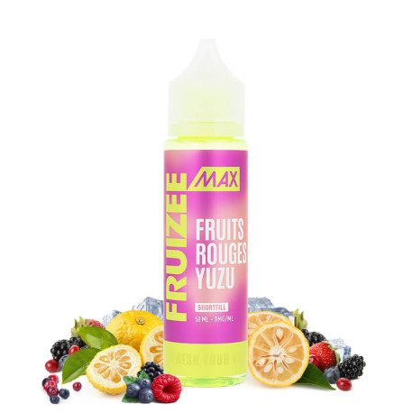 Eliquid France's Fruizee Max Fruits Rouges Yuzu 50ml e-liquid