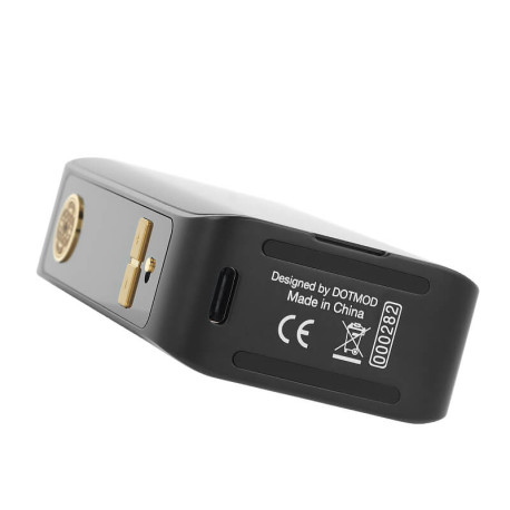 The USB-C port of Dotmod's Dotbox 220 V2 mod