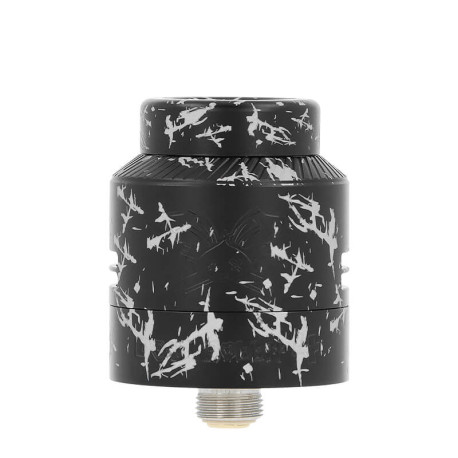 Hellvape's Dead Rabbit 4 RDA dripper in Black Silver