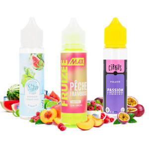 The 3 e-liquids in the May 2026 pack by A&L