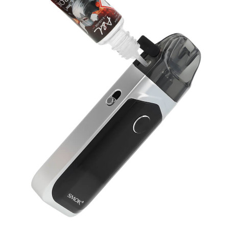 The filling system of the Side Fill cartridge of Smok's Nord 6 podmod