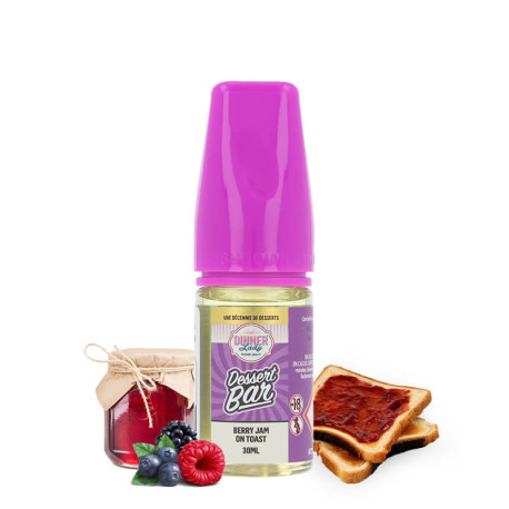 Dinner Lady's Dessert Bar Berry Jam on Toast concentrate in 30ml