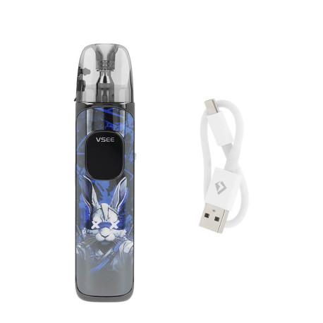 Box contents of Hellvape's VSEE Now X Dead Rabbit podmod