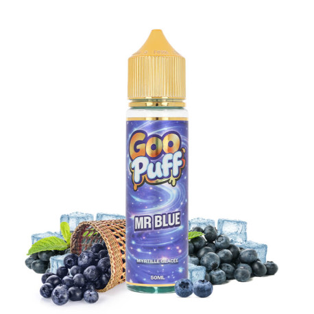 Guilab's Goo Puff Mr Blue eliquid in 50ml