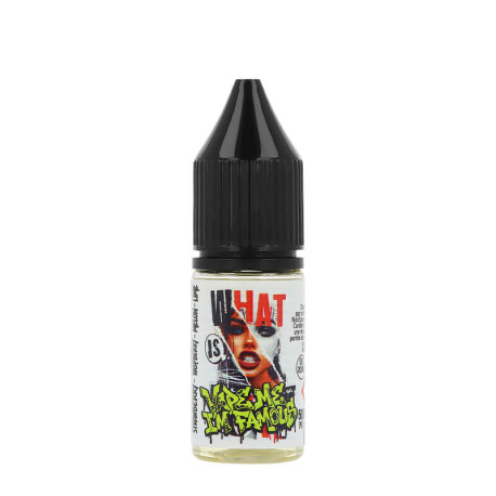 The Vape Me I'm Famous e-liquid by Horny Flava with nicotine salts at a 20mg/ml rate