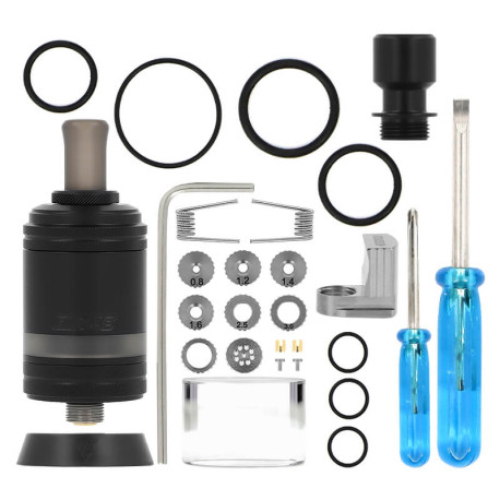 Box contents of Thunder Cloud X Mike Vapes' Blaze MTL RTA atomizer