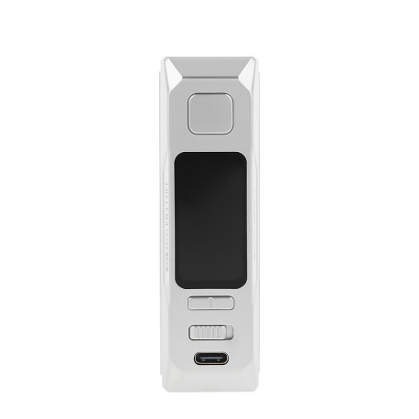 The ON/OFF switch and the USB port of Lost Vape's Thelema Q200 Pro mod