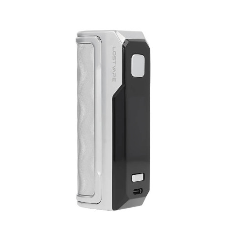 Lost Vape's Thelema Solo 100 Pro mod in Wavy Silver