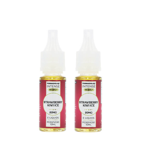 The two Tornadoliq's Strawberry Kiwi Ice e-liquids