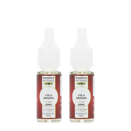 The two Tornadoliq's Cola Dragon e-liquids