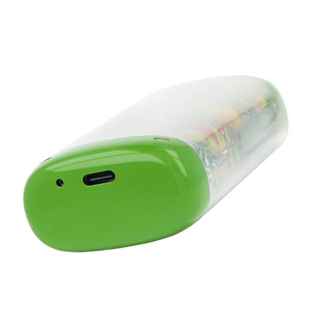 The USB-C port of Tornadoliq's Crazy Puff Double Melon 35K Puff