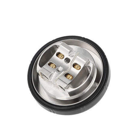 The deck of Thunder Cloud X Vaping Bogan's Bonza Pro RTA Atomizer
