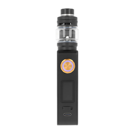 The USB-C port of Lost Vape's Centaurus M100 kit