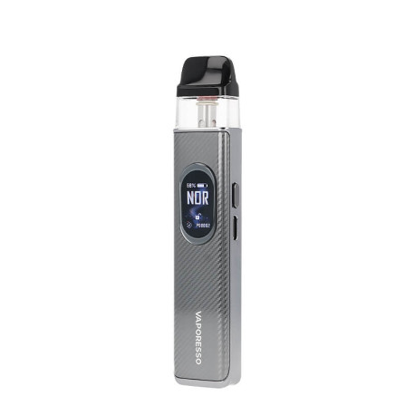 Vaporesso's XROS 6 podmod in Carbon Fiber Gray