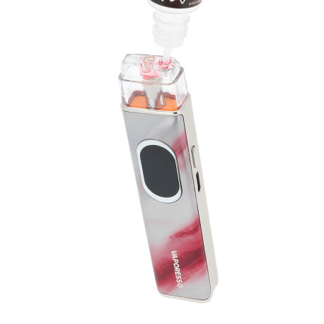 Filling system of the cartridge on Vaporesso's XROS 6 podmod