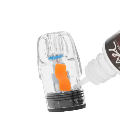 The filling of the cartridge of Aspire's Pixo Ultra podmod