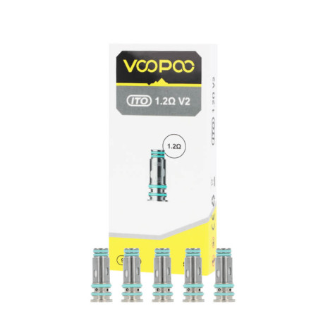 Voopoo's ITO Coils (x5) in 1.2Ω