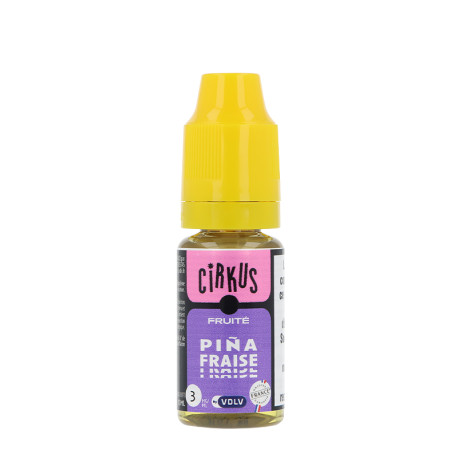 VDLV's Cirkus Pina Fraise 10ml e-liquid
