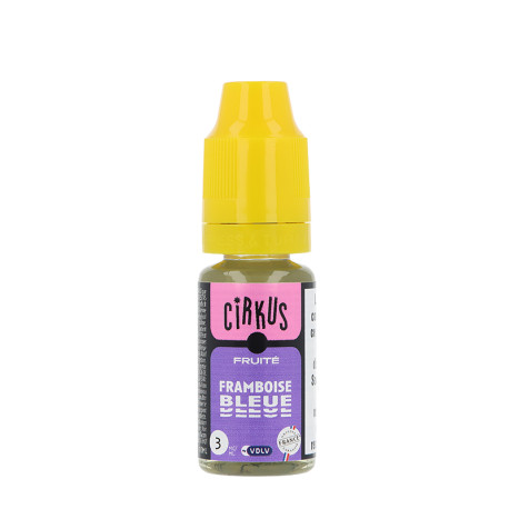 VDLV's Cirkus Framboise Bleue 10ml e-liquid