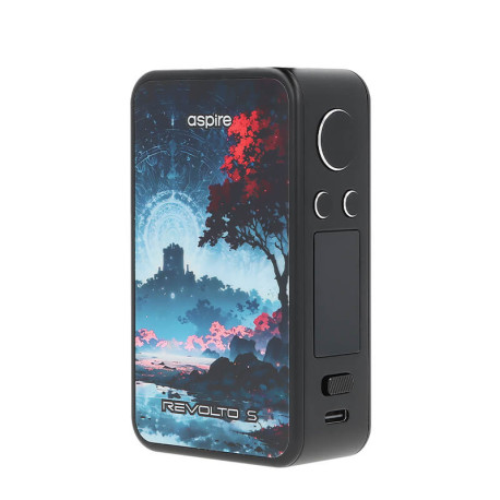 Aspire's Revolto S mod in Black Midnight Mirage