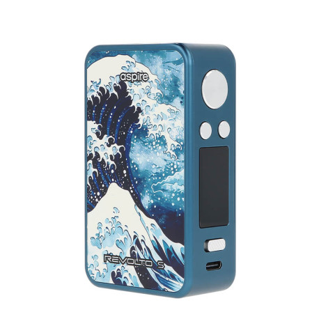 Aspire's Revolto S mod in Blue Azure Tsunami