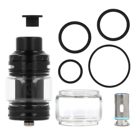 Box contents of Aspire's H2 clearomizer