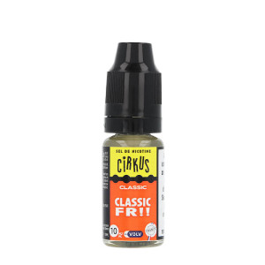 VDLV's Cirkus Classic FR Nicotine Salts 10ml e-liquid