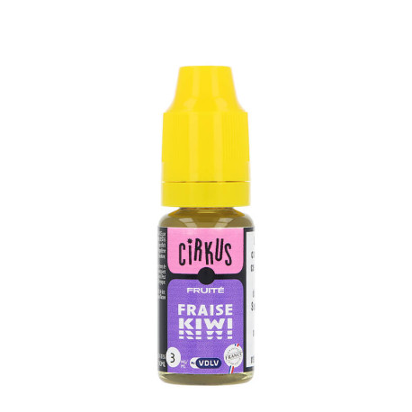 VDLV's Cirkus Fraise Kiwi 10ml e-liquid