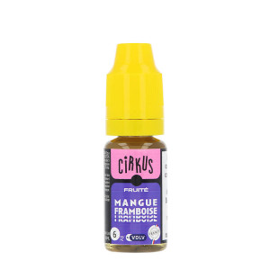 VDLV's Cirkus Mangue Framboise 10ml e-liquid