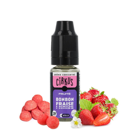 VDLV's Cirkus Bonbon Fraise 10ml concentrate