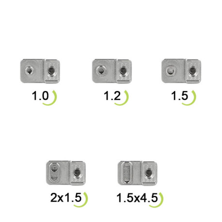 The airflow inserts of GD Mods' Ignis RDTA atomizer