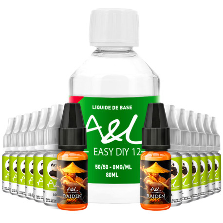 A&L's MAX Raiden 200ml DIY Pack in 12mg/ml