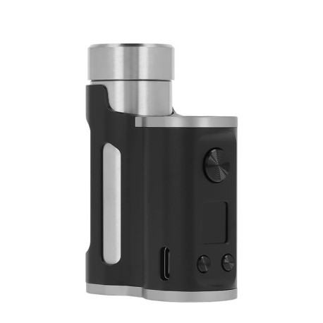Mechvape's Paramour V2 SBS Mod in Silver Black