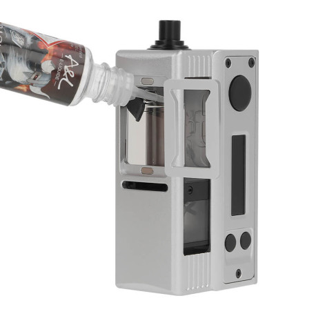 The filling of Early Bird X Vaping Bogan's Stubby V2 AIO Kit